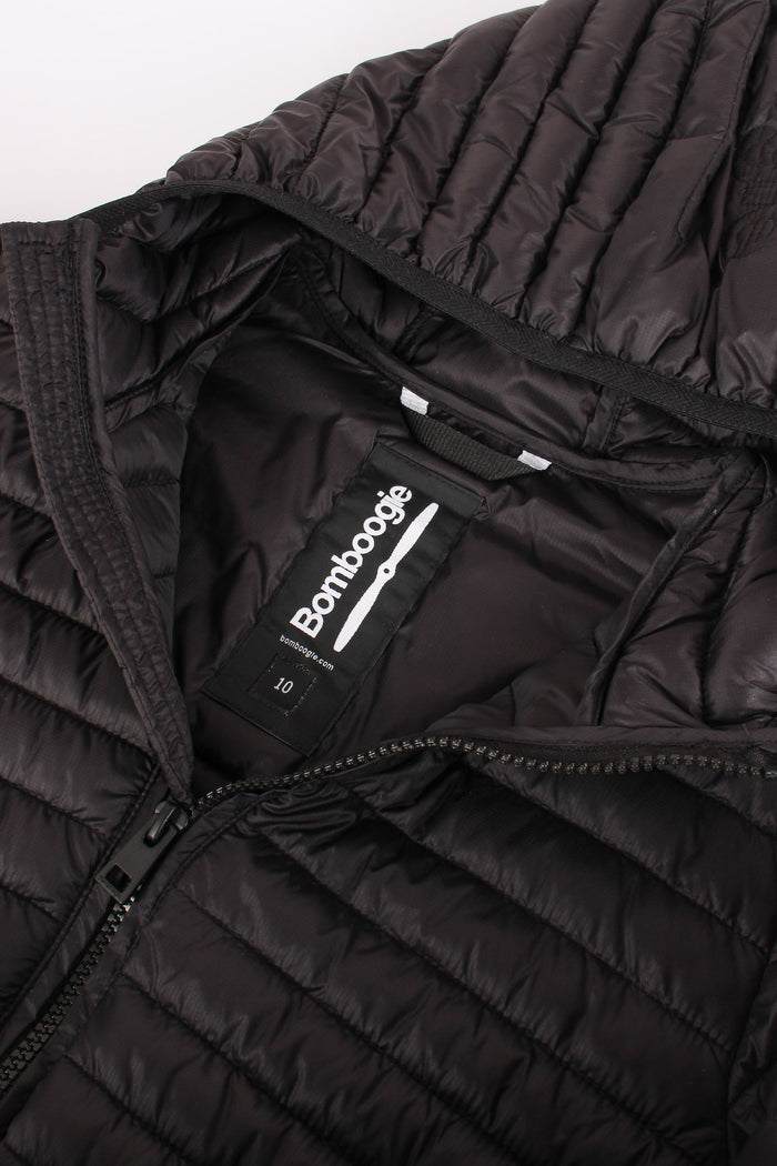 Piumino 100 Grammi Cappuccio Black-3