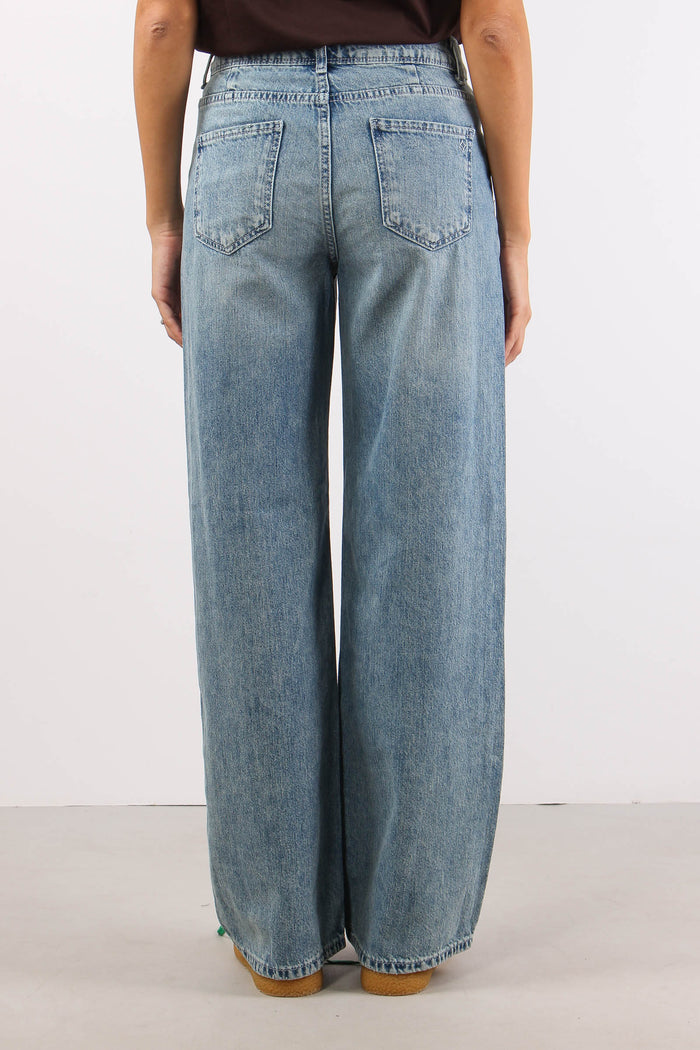 Denim Cropped Stretch Denim Medio-4