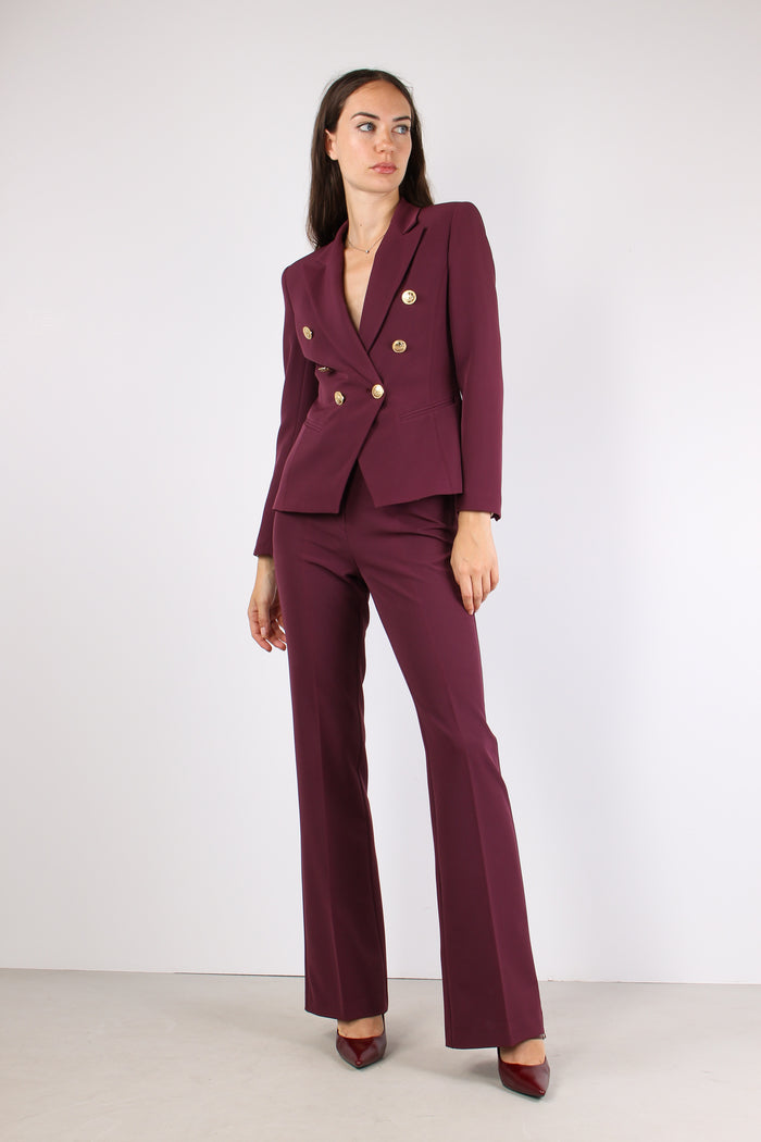 Pantalone Zampa Bordeaux-9