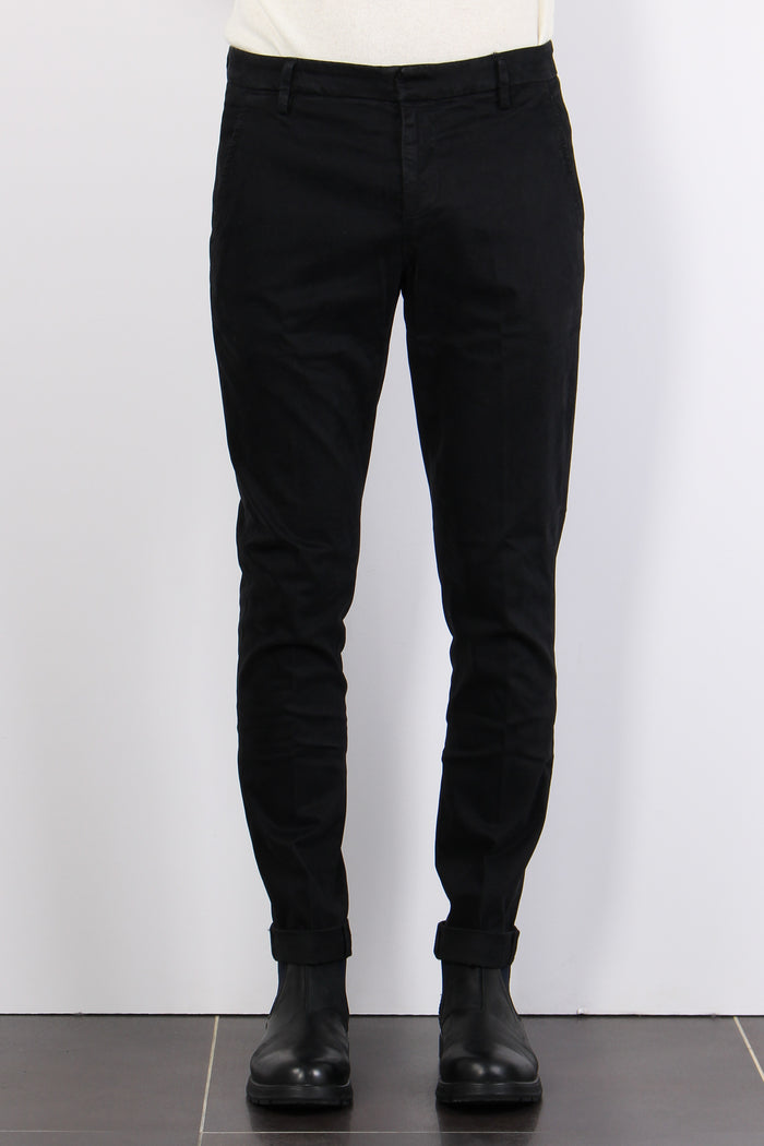 Gaubert Pantalone Gabardina Nero-2