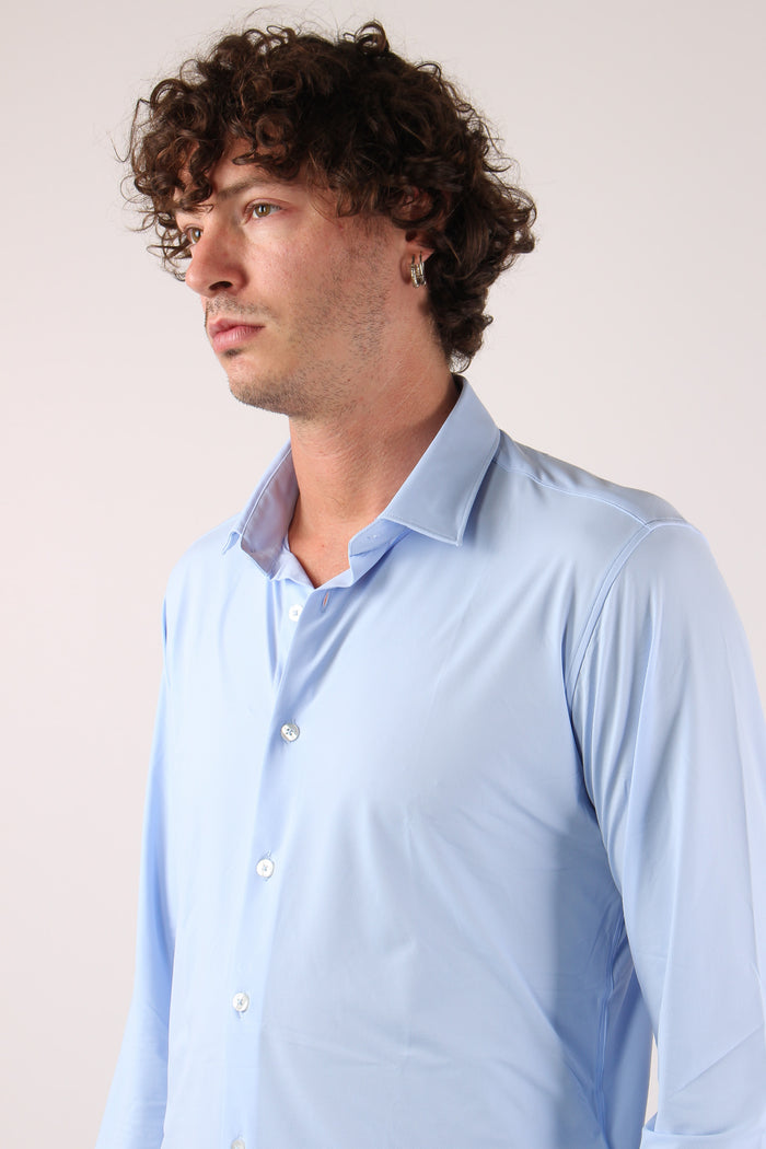 Camicia Oxford Light Blue-8