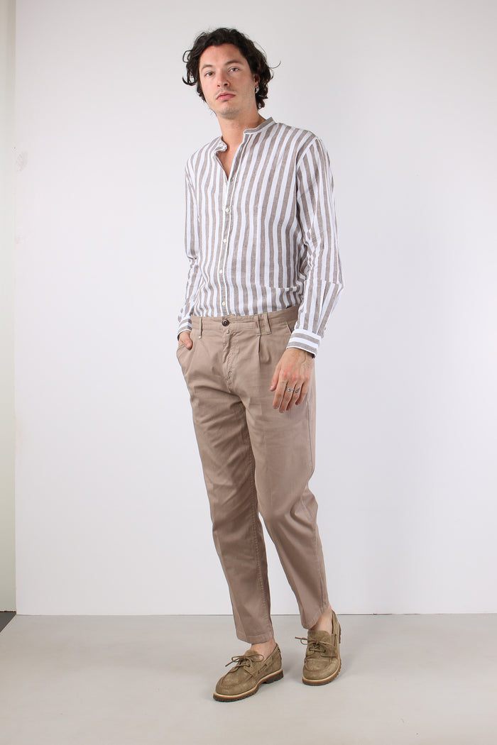 Chino Pences Gabardina Noce-3