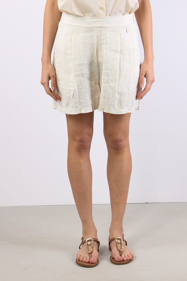 Bermuda Lino Riga Meringaa/beige-2