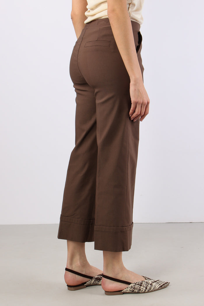 Pantalone Cropped Bengalina Moro-6