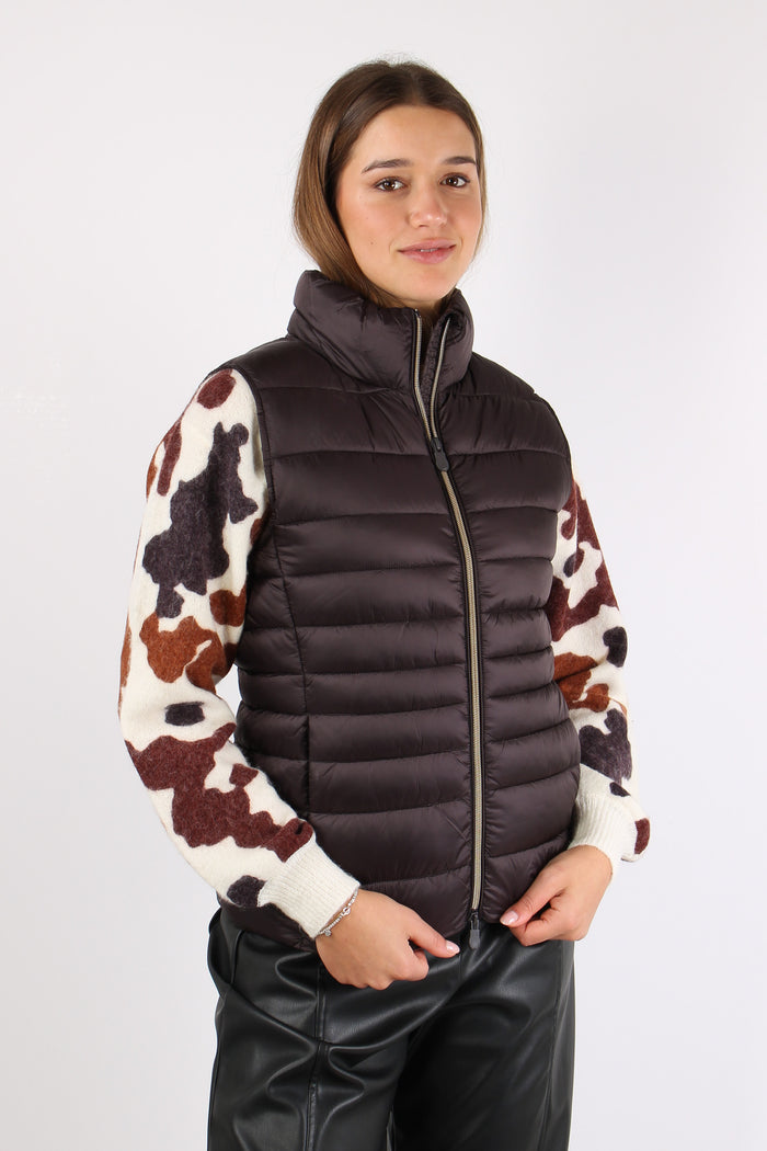 Lynn Gilet 100 Grammi Brown Black-8