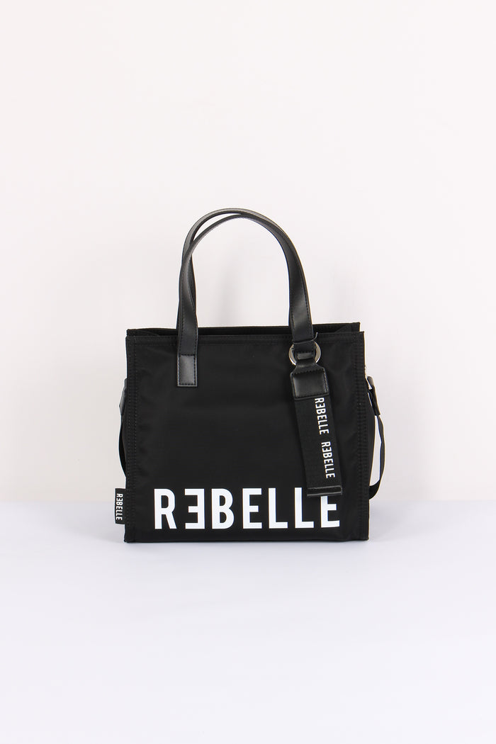 Poppy Shopping Nylon Mini Black