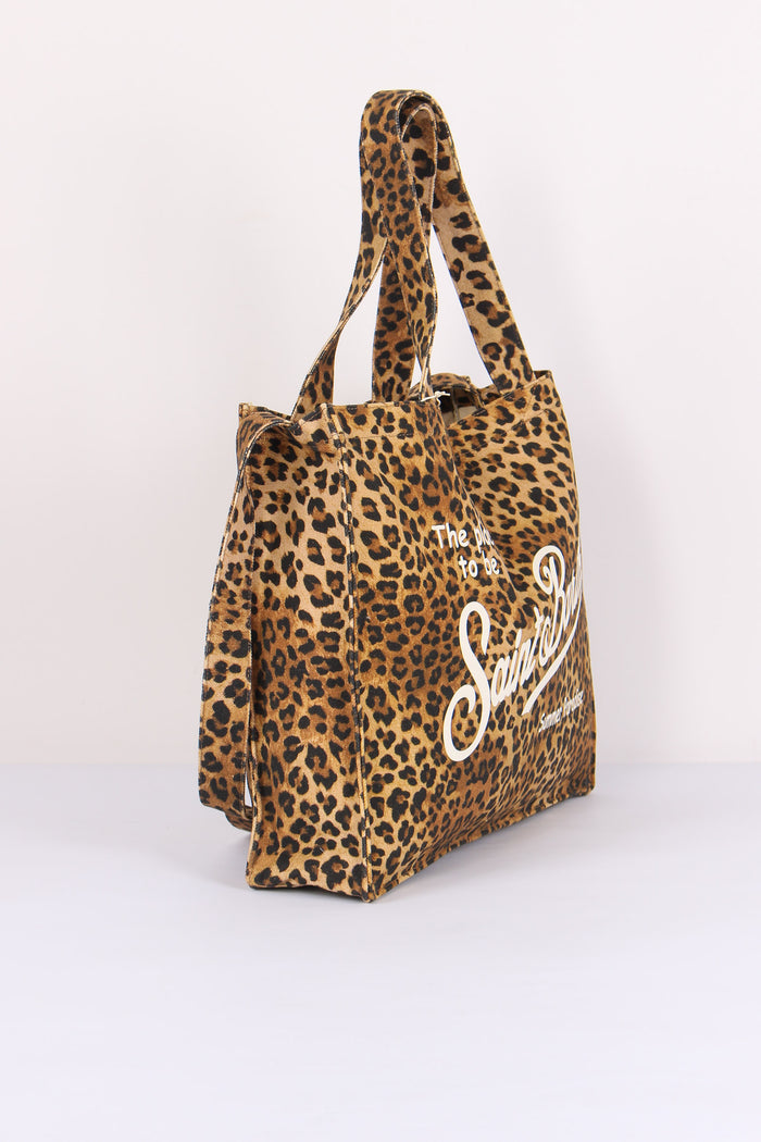 Essential Bag Canvas Leopard-5