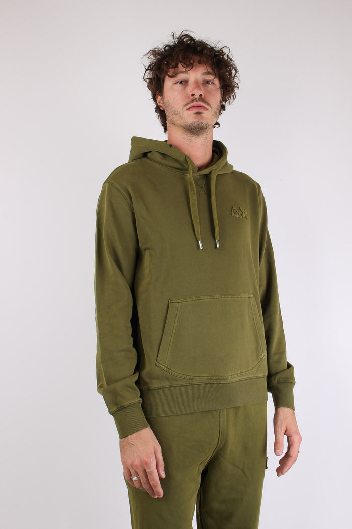Felpa Cappuccio Delavee Militare-5