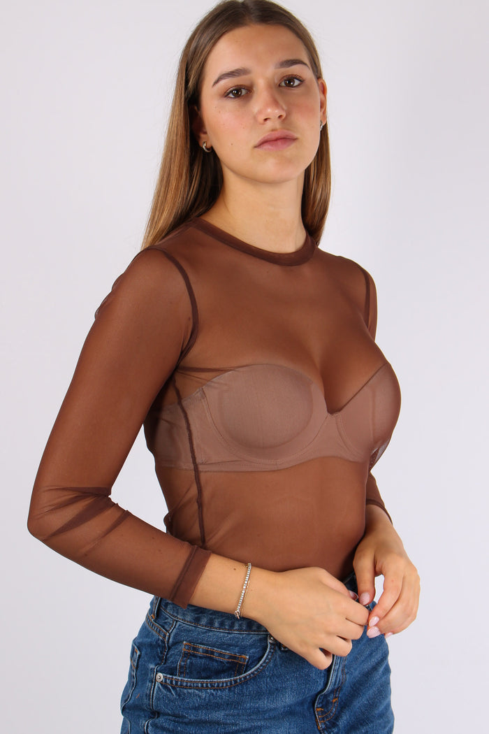 T-shirt M/l  Tulle Cioccolato-7