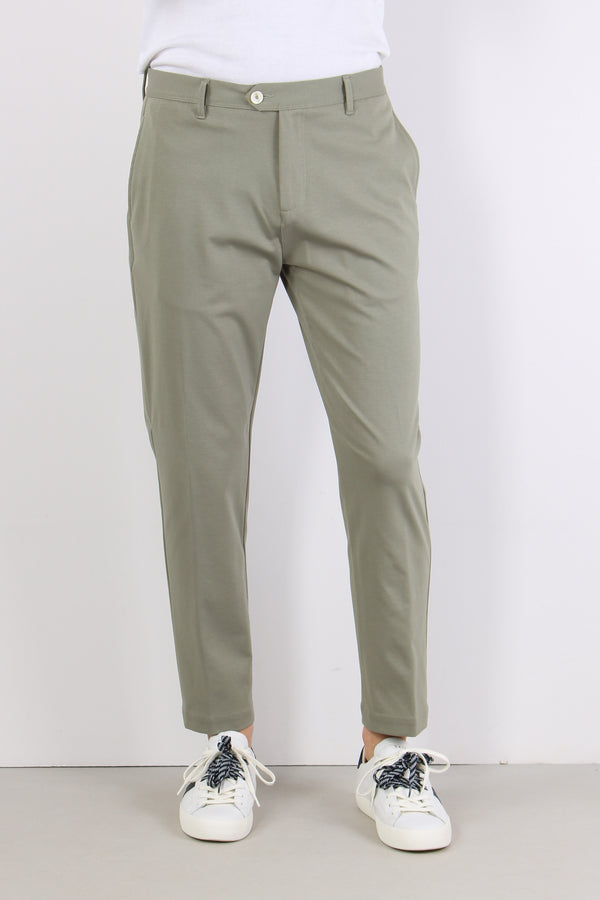 Cremino Pantalone Punto Milano Salvia-2