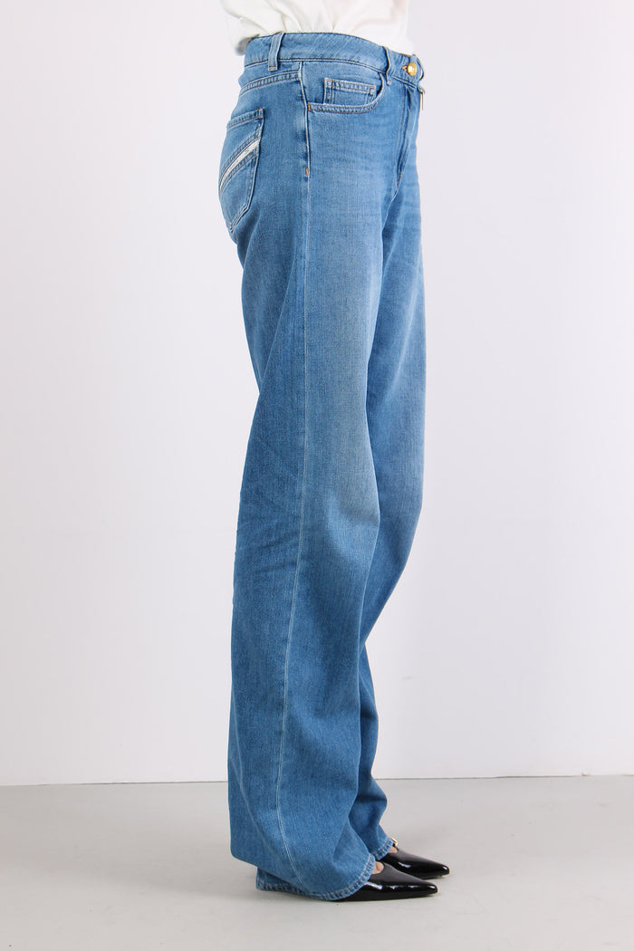 Denim Palazzo Light Blue-5