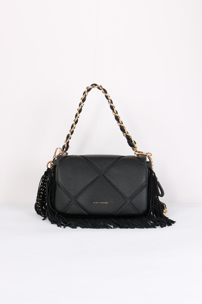 Tracolla  Frange Black