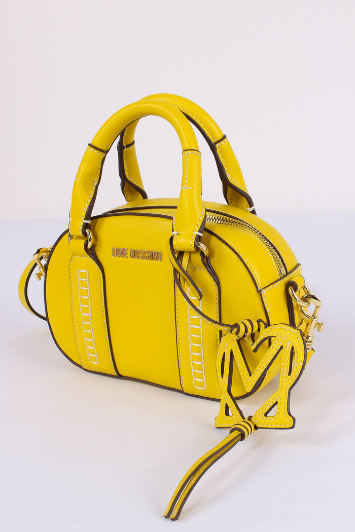 Bauletto 2 Manici Impunture Ambra-4