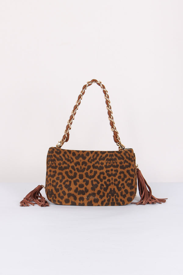 Tracolla Media Macula Leopard