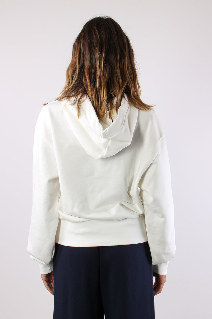 Felpa Cappuccio Logo Off White-4