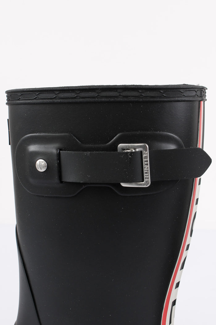 Original Short Tricolor Boot Black-6
