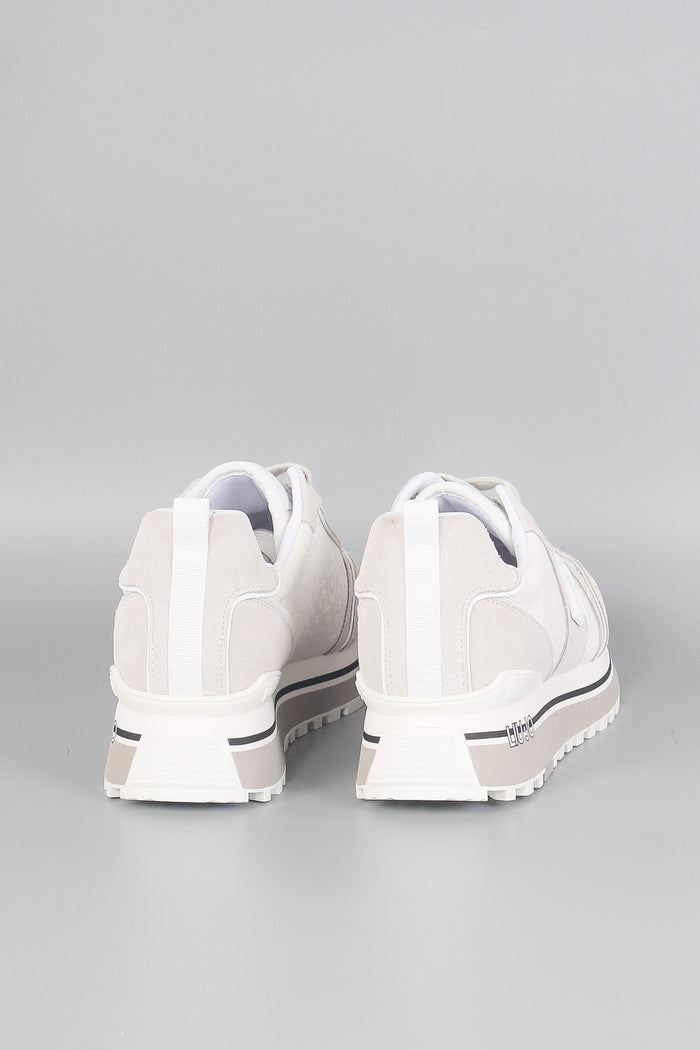 Sneaker Maxi Wonder Suede White-3
