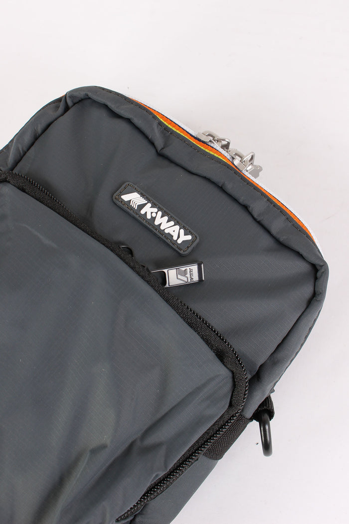 Borsa Tracolla Nylon Grey Shadow-4
