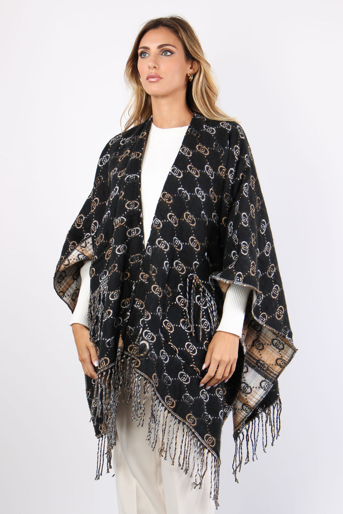 Poncho Frange Logo Nero-2