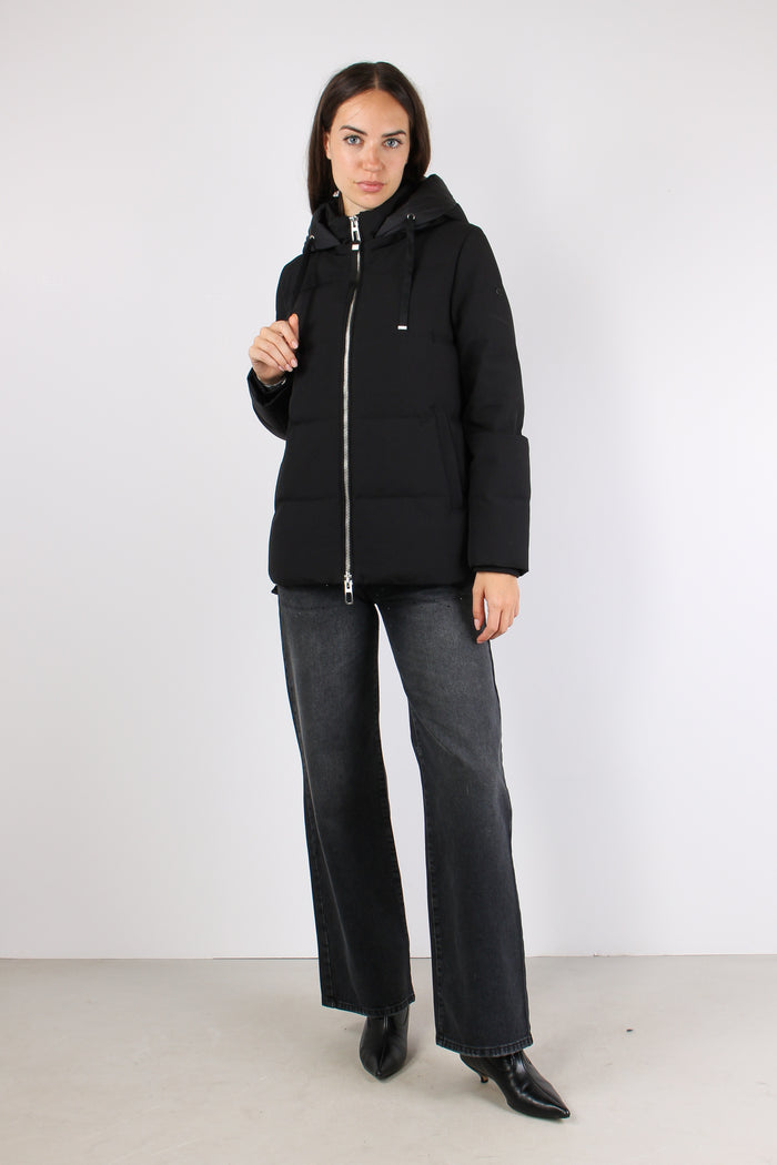 Giubbotto Corto Nero-4