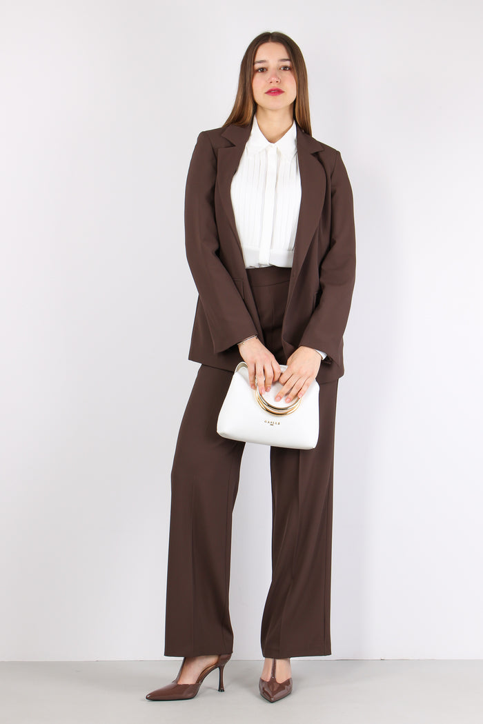 Moreau Blusa Pieghe Davanti Milk-3