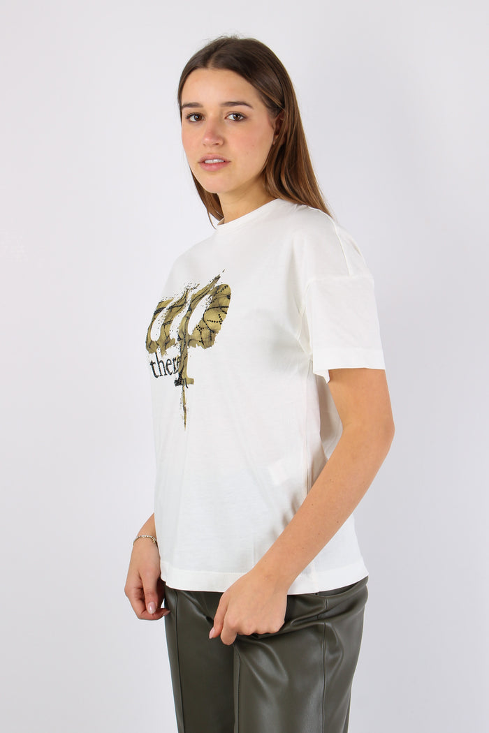 T-shirt Stampa Up Off White-3