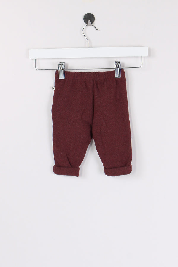 Pantalone Caldo Cotone Melanzana-2