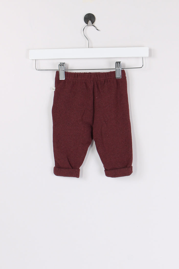 Pantalone Caldo Cotone Melanzana-2