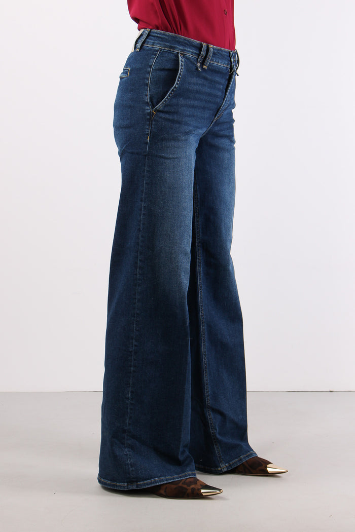 Denim Flare Tasca America Denim Medio-6