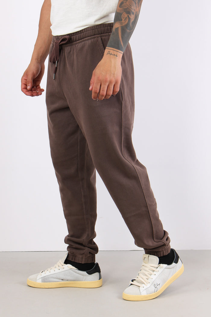 Pantalone Felpa Delavee Marrone-5