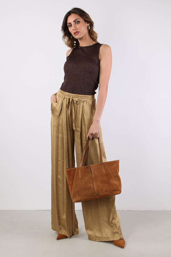 Pantalone Fluido Elastico Corda