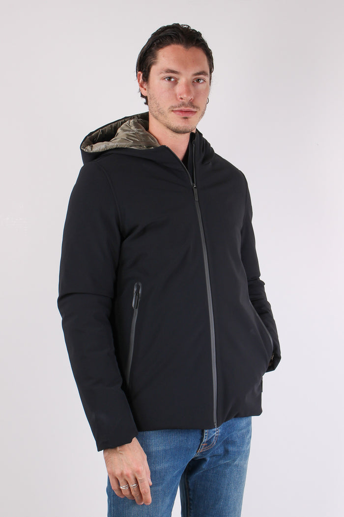 Piumino Tessuto Tecnico Black-6