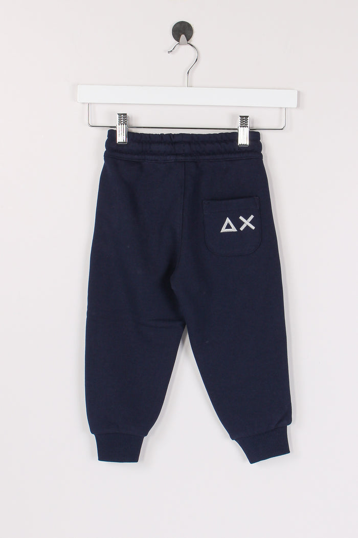 Pantalone Felpa Basico Navy Blue-2