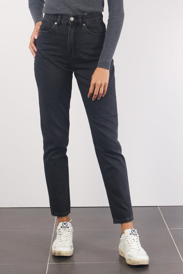 Denim Momfit Nora Retro Black-2