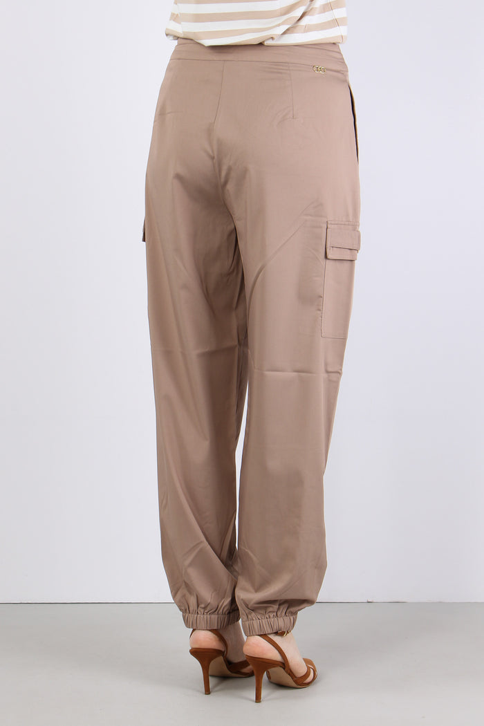 Pantalone Cargo Almond-5