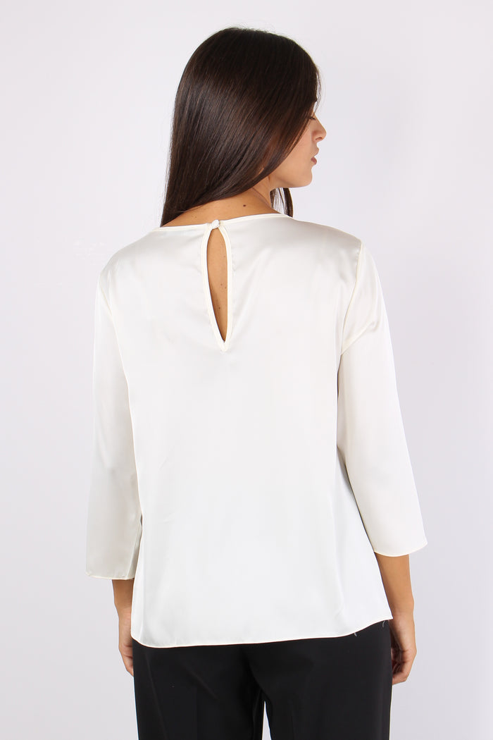 Fui Casacca Fluida Strass Ivory-3