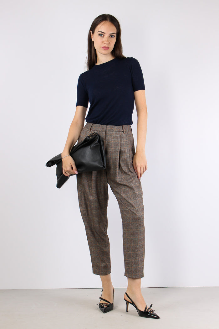 Maglia M/m Misto Lana Blu