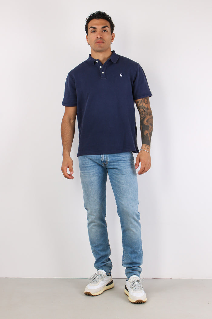 Polo Spugna Newport Navy-3
