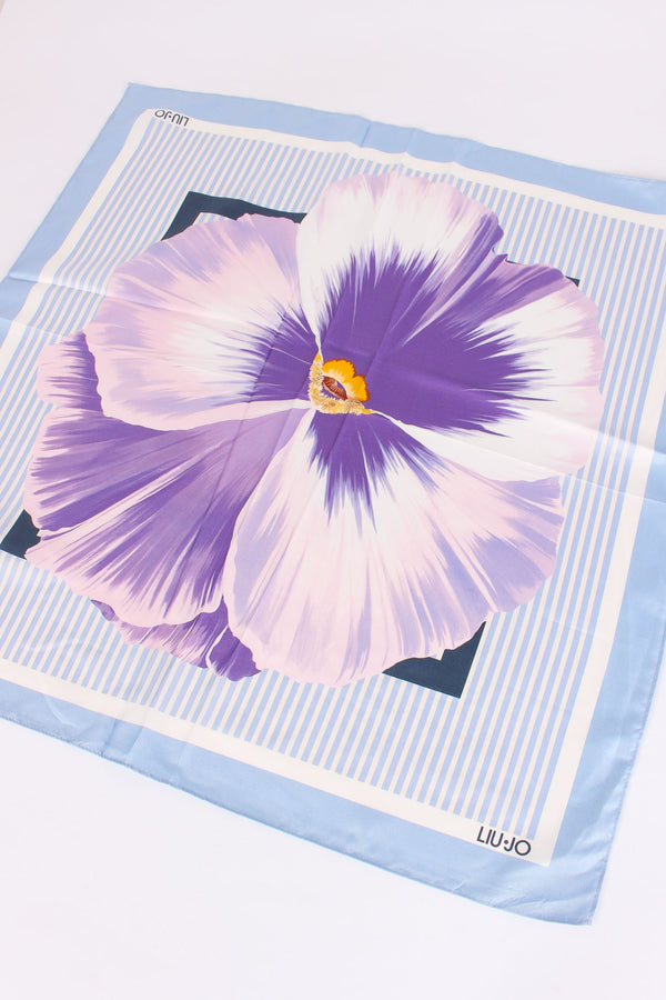 Ecs Foulard Flowers Viola-2