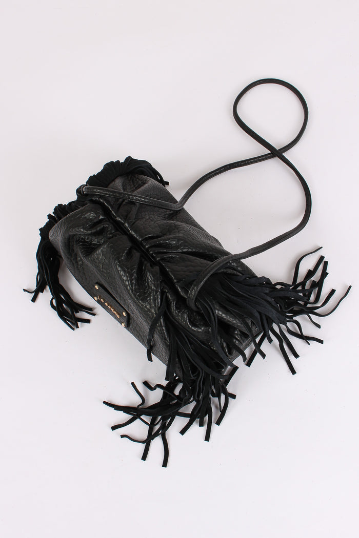 Borsa Souffle Frange Black-5