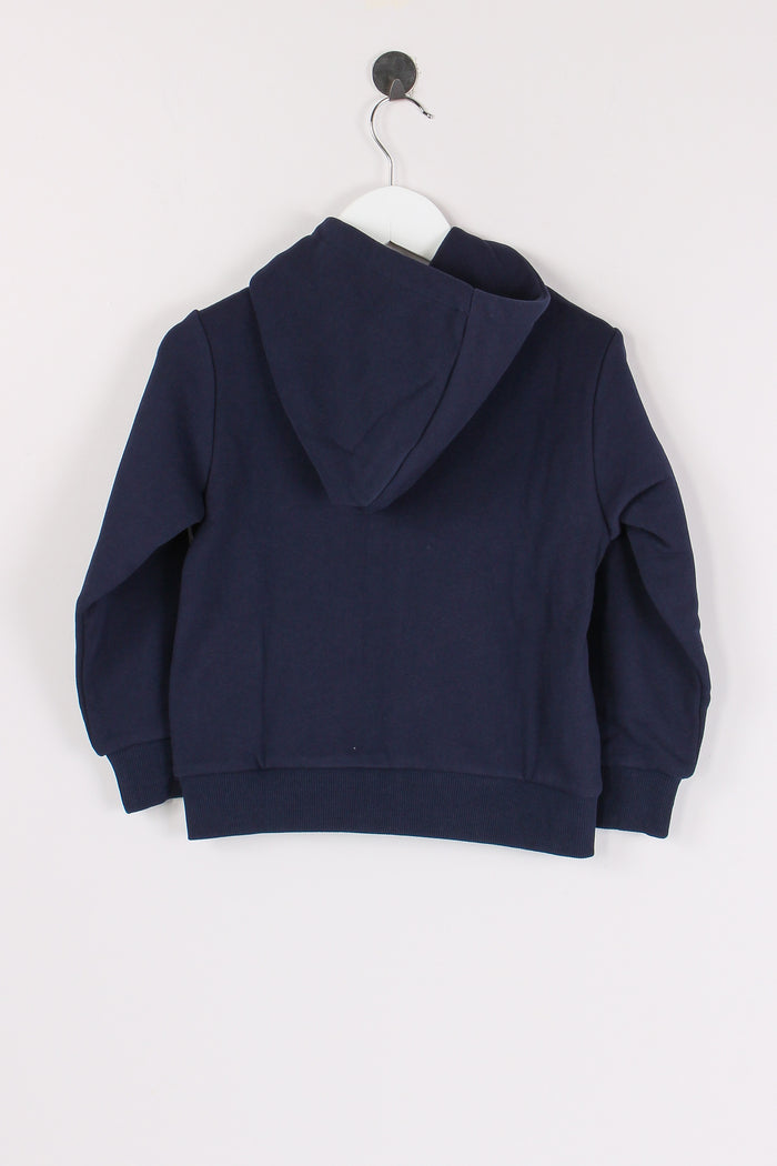 Felpa Full Zip Basica Navy Blue-3