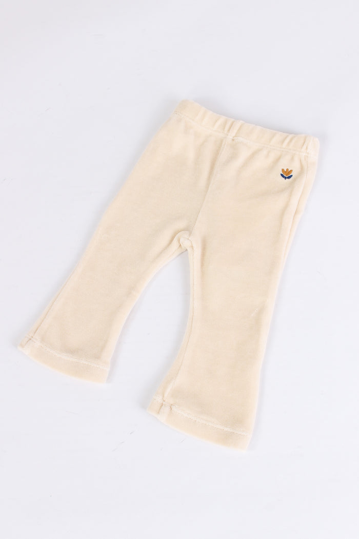 Legging Zampa Ciniglia Ivory-4