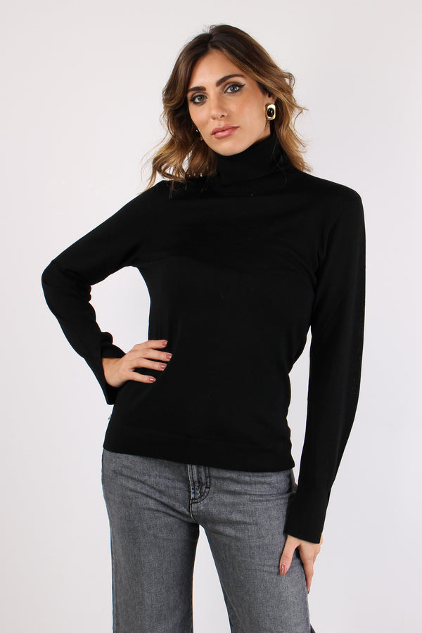 Dolcevita Lana Merinos Nero