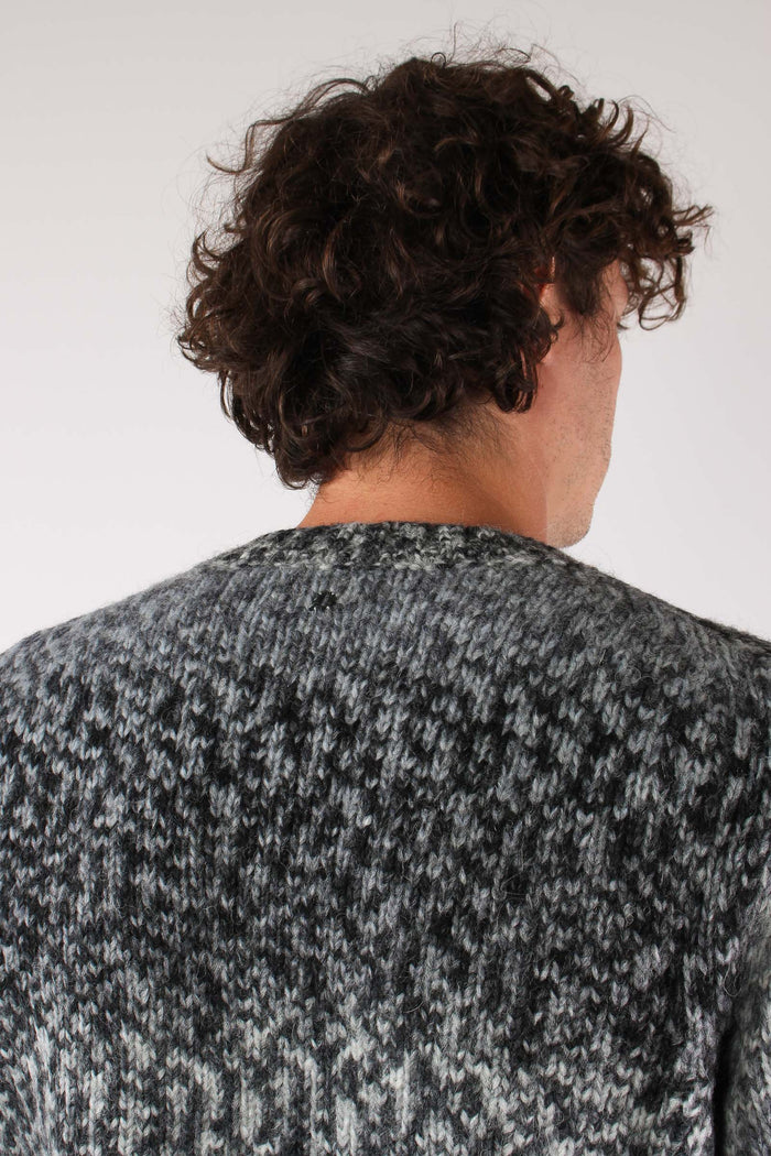 Maglia Misto Lana Alpaca Asphalt Grey-8