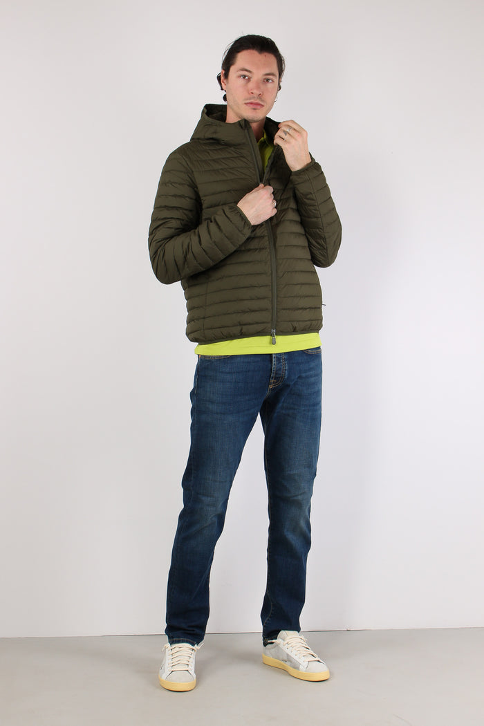 Cael Giubbotto Cappuccio Snake Green