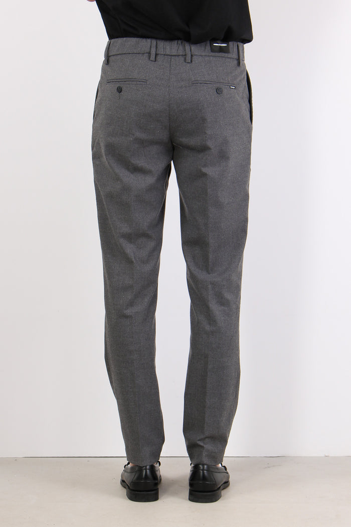 Pantalone Chino Pences Slim Asphalt Grey-4