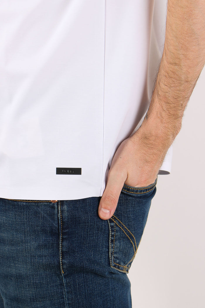 T-shirt Tessuto Tecnico White-7