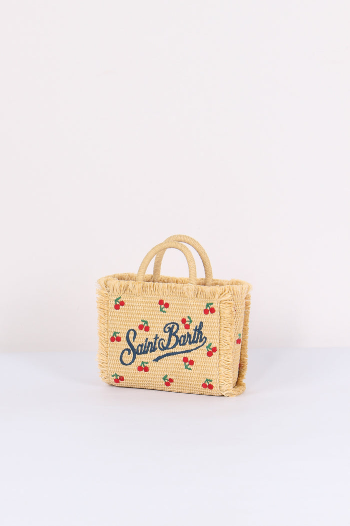 Vanity Mini Paglia Beige/rosso-2