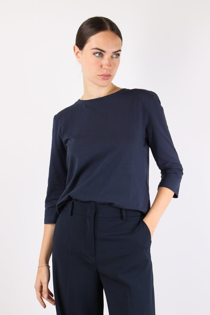 Multia Maglia Manica 3/4 Blu-2