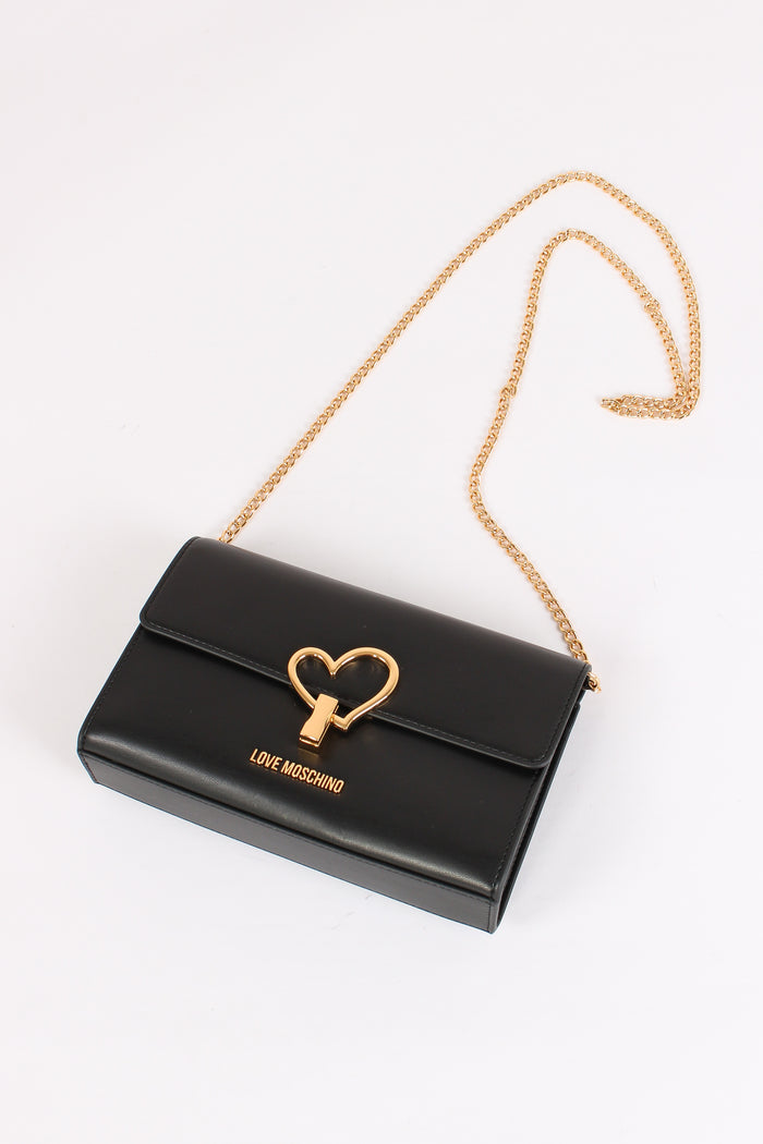 Tracolla Rigida Ecopelle Nero-5